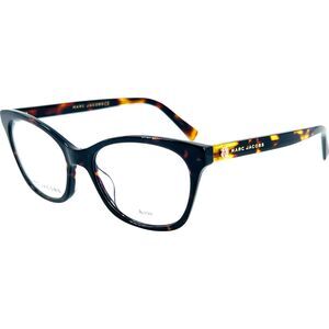Marc Jacobs Marc 379 Womens Plastic Eyeglass Frame 086 Dark Havana 51-17
